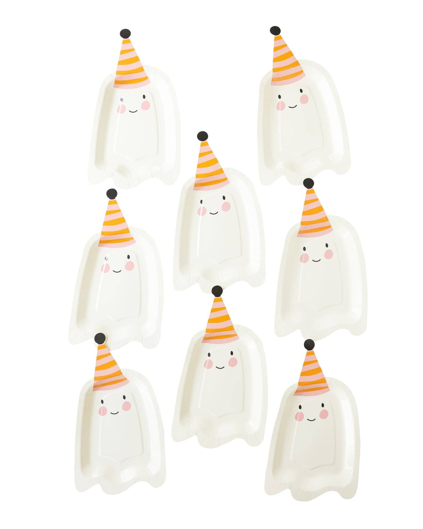 Ghoul Gang Ghost Shaped Paper Plate