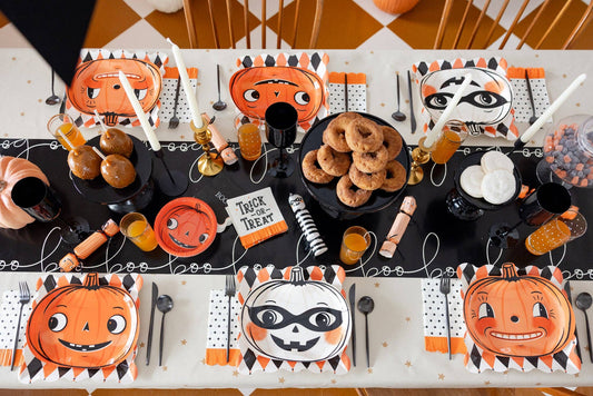 Vintage Trick or Treat Cocktail Napkin