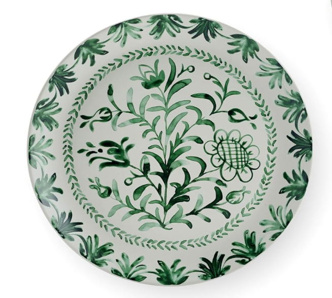 Green Dinner Plate