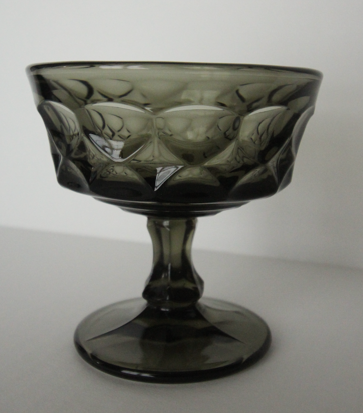 Smokey Vintage Mini Champagne Coupe