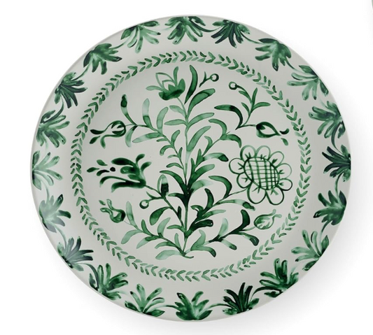 Green Dinner Plate