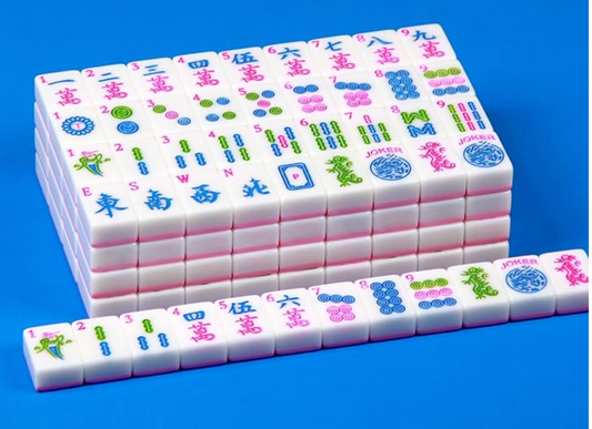 Pink Mahjong Tiles