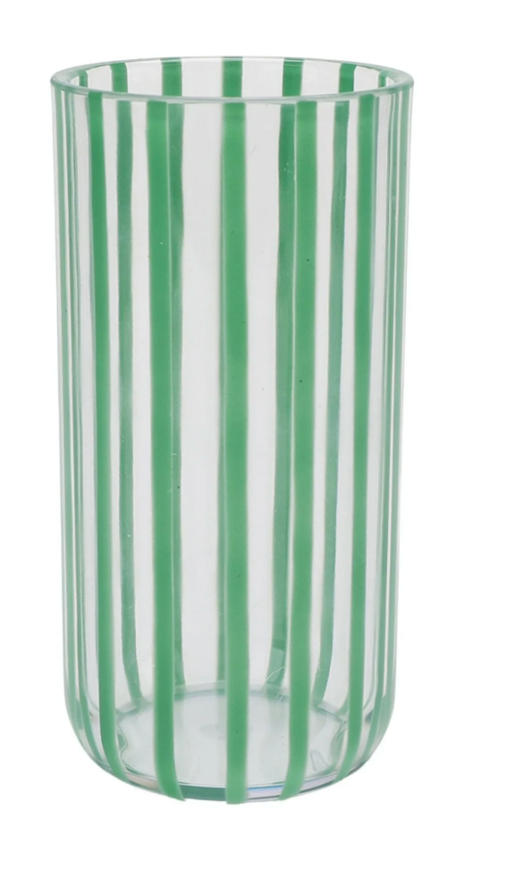 Acrylic Green Drinking Glass